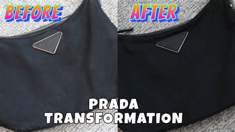 how to clean a prada nylon bag|prada bag cleaning service.